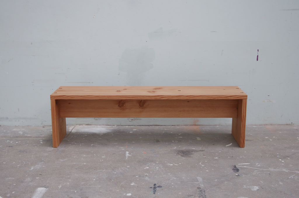 Bench in douglas fir