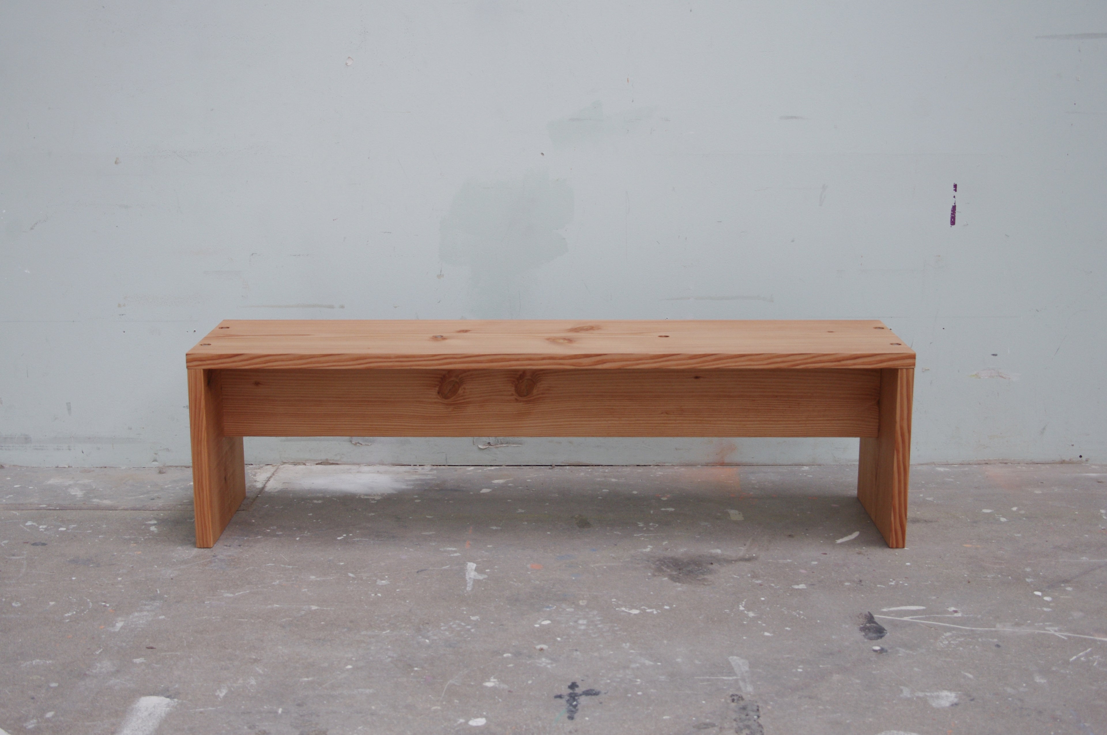 Bench in douglas fir