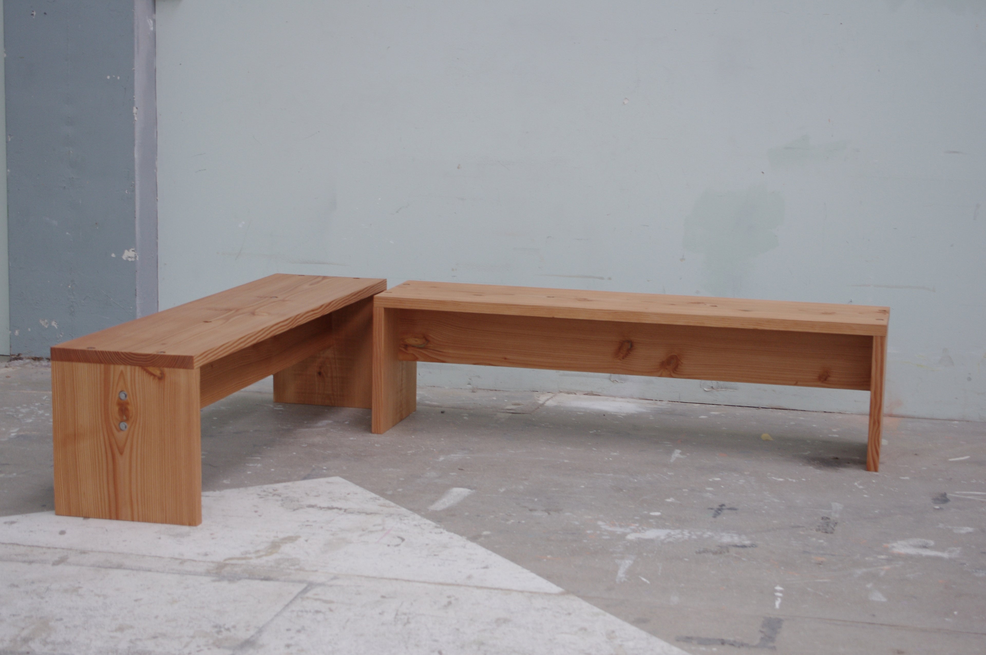 Bench in douglas fir
